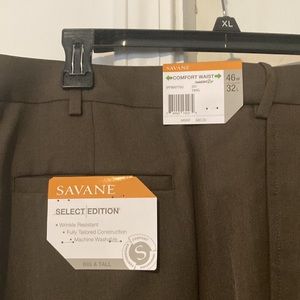 Men cuffed pants.Wrinkle resistant.fully tailored construction.machine washable.